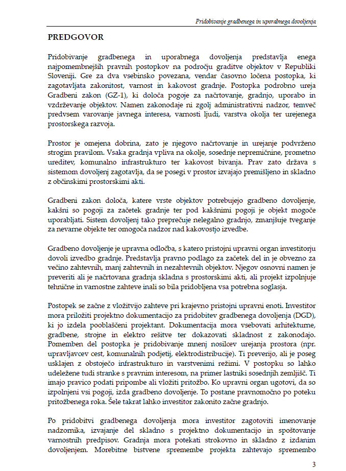 PRIDOBIVANJE GRADBENEGA IN UPORABNEGA DOVOLJENJA - slika 4